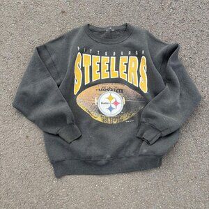 90s Pittsburgh Steelers Crewneck Sweatshirt Vintage NFL Gildan